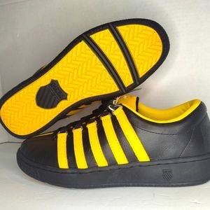 K-Swiss Boyz N The Hood Classic 2000 Tre Black Yellow Low RetroMen's 8.5